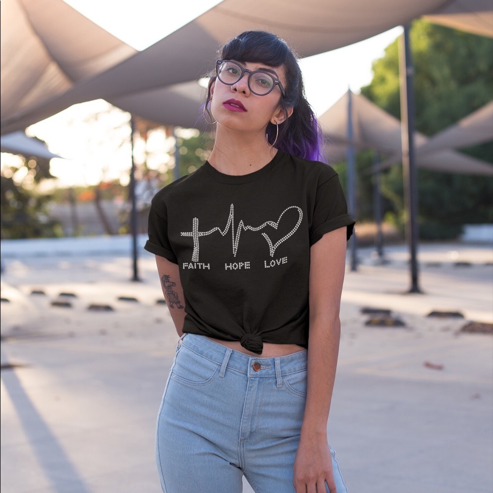 FAITH HOPE LOVE TEE